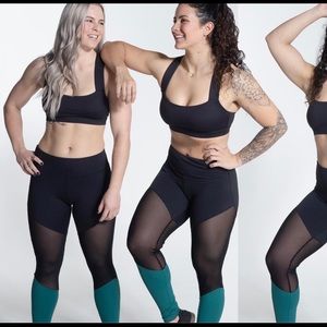 Feed Me Fight me leggings